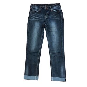 👇🏻$ Markdown to final price.
Mindcode mid-rise dark wash relaxed jeans size 5